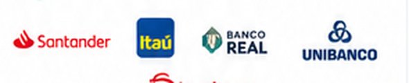 Santander, Itaú, Banco Real, Unibanco e Bradesco